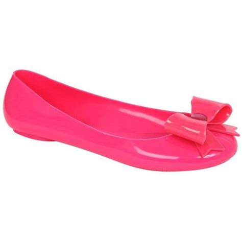 pilot poppy jelly ballerina shoes with bow pink ballet shoes jelly ballet flats ballerina pumps