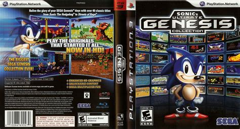 Sonics Ultimate Genesis Collection Ps3 Clarkade