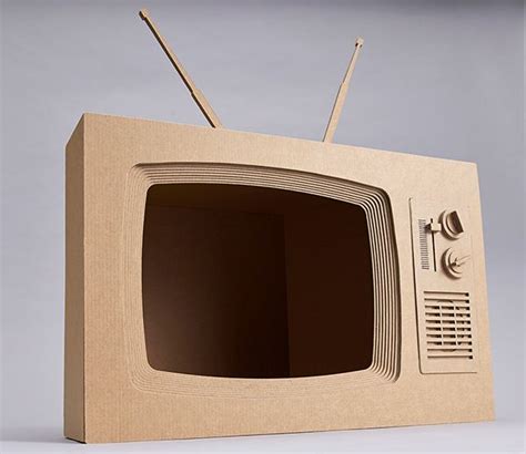 Cardboard Tv Craft