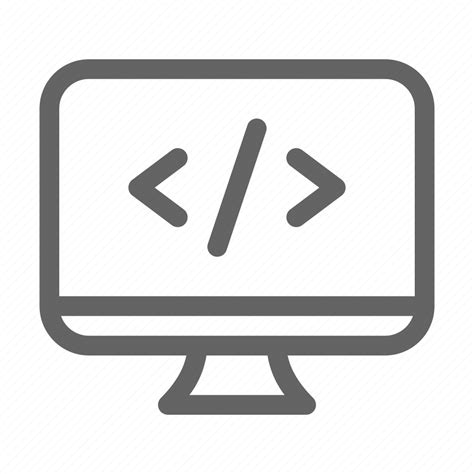 Coding Programming Web Icon Download On Iconfinder