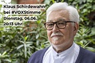 Klaus Schirdewahn bei #VOXStimme