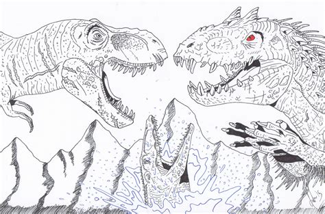 Imprimir Dibujos Para Dibujar Jurassic World 40 087