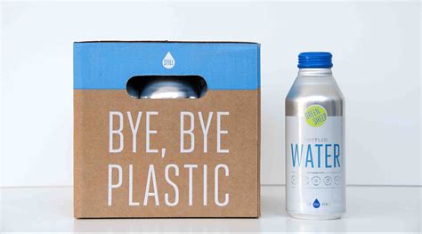 Bye Bye To Plastic Bottled Water The Sustainable Aluminium Packaging