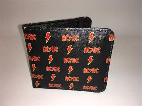 Acdc Wallet No3 Bi Fold Printed Both Sides 15 X 13cm Etsy