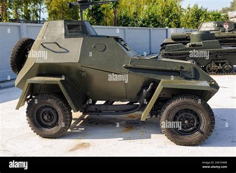Military Armored Car Of Ba 64 Stock Photo Alamy
