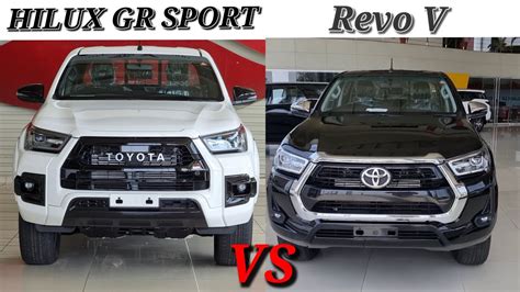 Toyota Hilux Gr Sport Vs Hilux Revo V Comparison Basic Difference