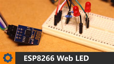 Esp8266 Module Web Led Control Youtube