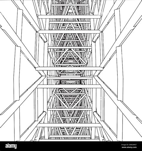 Abstract Constructions Structure Vector Stock Vector Image And Art Alamy