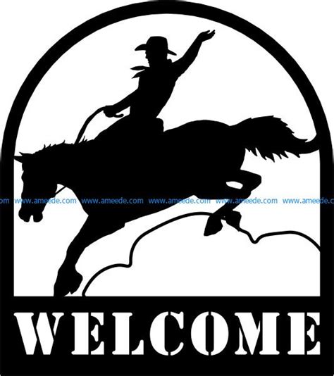 Welcome To The Wild West Download Vector