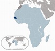 Senegal detailed location map. Detailed location map of Senegal ...