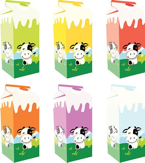Best Milk Carton In Color Illustrations Royalty Free Vector Graphics