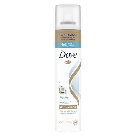 Dove Care Between Washes Dry Shampoo Fresh Coconut 73 Oz Walmart