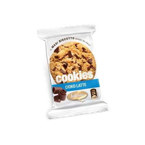 Cookies Cioko Latte Dolciaria Falcone 50 Gr Confezione Da 40 Pz
