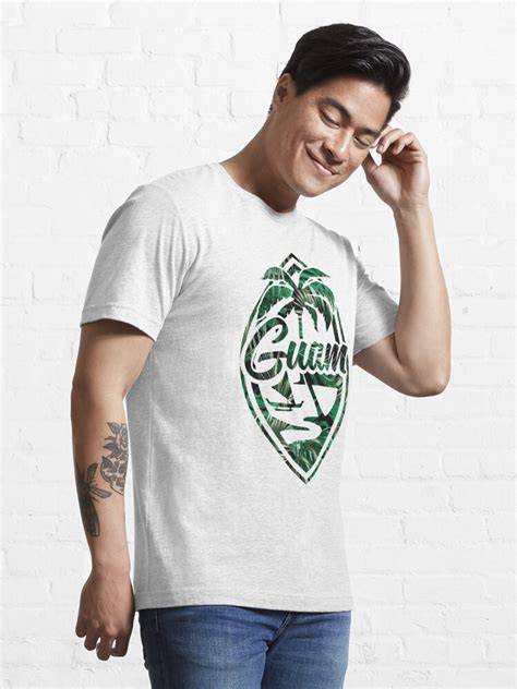 Tropical Guam Seal T Shirt For Sale By Kimwellrena Redbubble
