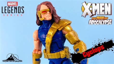 Marvel Legends X Men Age Of Apocalypse Colossus Baf Cyclops Video