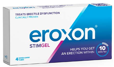 Eroxon Stimgel Topical Erectile Dysfunction Treatment Gel