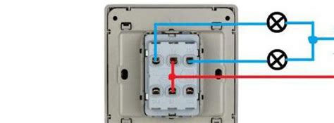 Como Ligar Um Interruptor Duplo Duas Lâmpadas Interruptor Diagrama