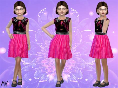 Sims 4 Child Gown