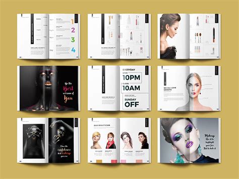 Beauty Magazine Design Catalog Design By Aabbro On Dribbble