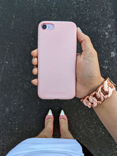 The Soft Pink Iphone Case Fabric Series By Myothercase™ Pink