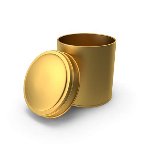 Open Tin Gold Png Images And Psds For Download Pixelsquid S12038404d