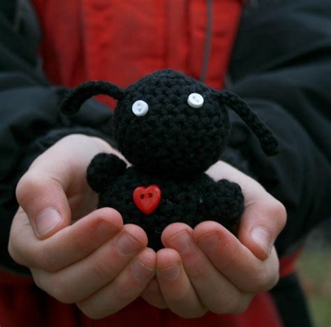 Hand Crocheted Plushie Heartless Nerd Crafts Crochet Geek Stuff