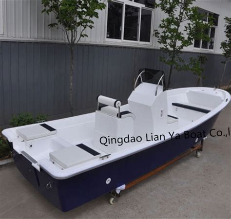 China Liya 19feet Deep V Hull Panga Boat Fiberglass Fishing Boats