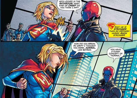 Redhood Vs Supergirl Battles Comic Vine