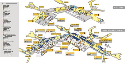 International Airport Amsterdam Airport Map