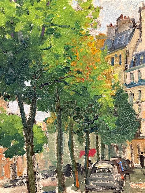 Constantin Kluge Parisian Street Scene French Post Impressionist