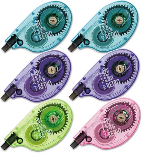 Buy Them Safely 4 Pack Tombow 68626 Mono Original Correction Tape Easy