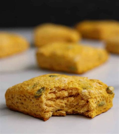 A Quick And Easy Recipe For Savory Pumpkin Biscuits That Are Perfect For Breakfast Sandwiches Or