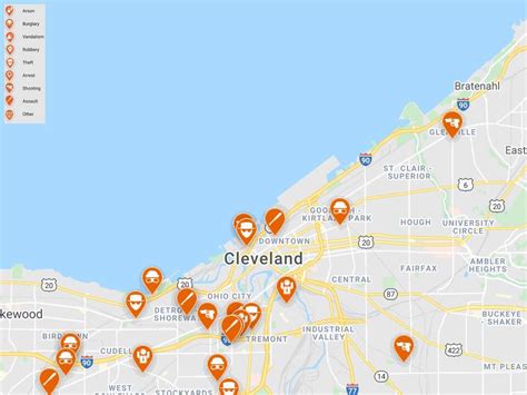 Cleveland Crime Map Check Your Neighborhood Safety Newsbreak