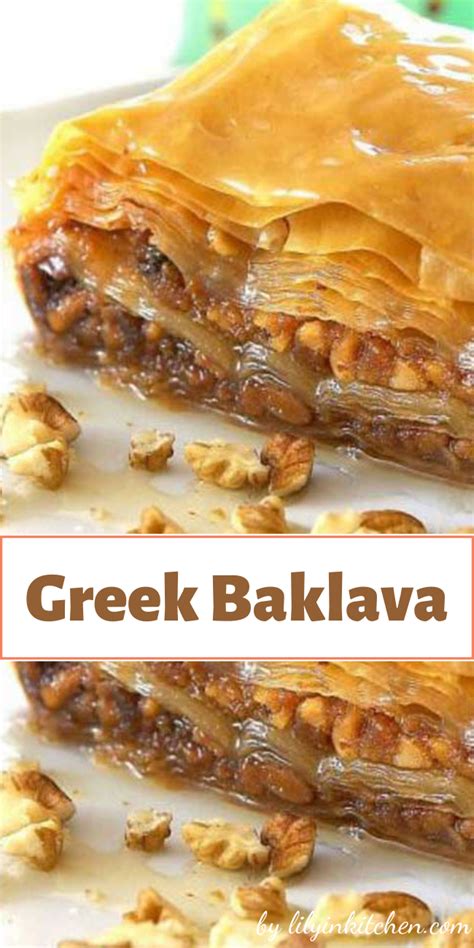 Greek Baklava Recipes