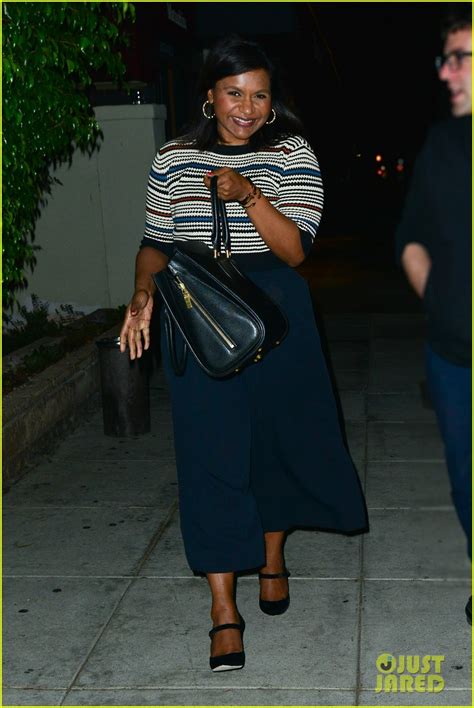 Mindy Kaling Bj Novak Grab Sushi Dinner Together Photo Bj