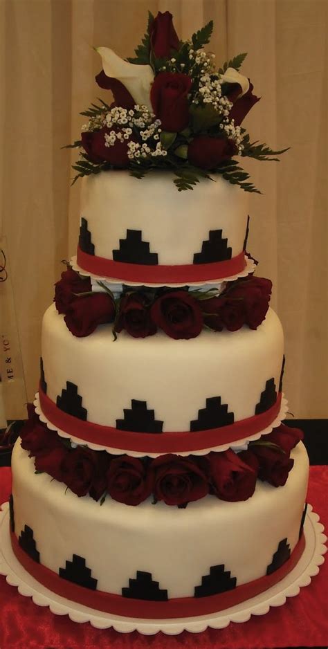 Pin By Phoenix Hutchison On Wedding Swag Wedding Sheet Cakes Traditional Wedding Cake Native