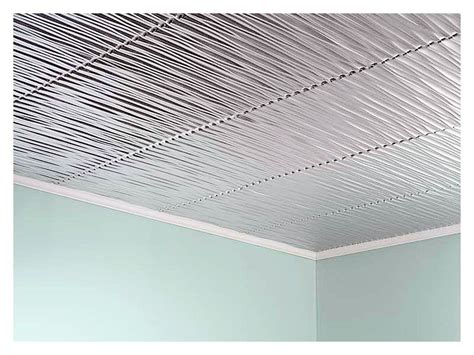 The majority of ceiling tiles are comprised of fiberboard, which is more or less a blend of wood/cain fiber and various binding solutions. What is aluminum ceiling panels? | Ceiling tile, Ceiling ...