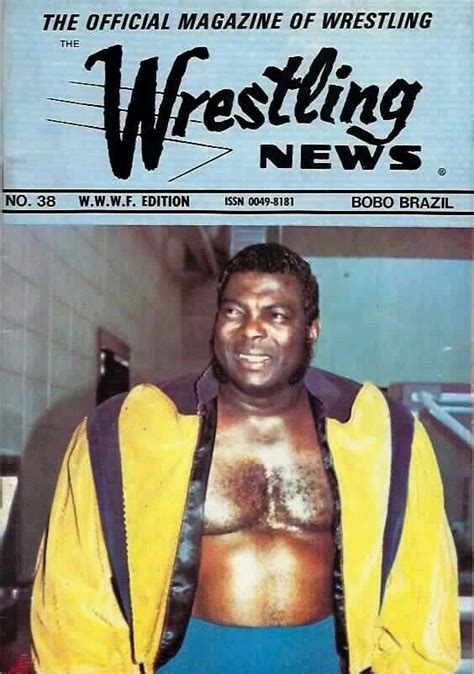 Wrestling News 38 F Edition Bobo Brazil Wrestling News