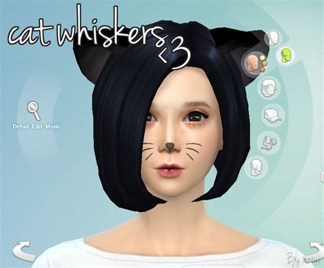 My Sims 4 Blog Cat Whiskers By Ani