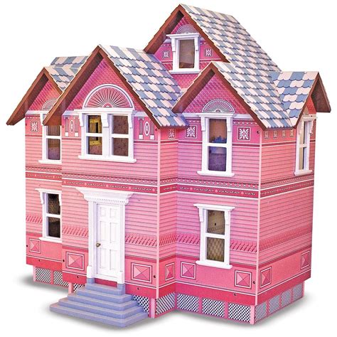 Melissa And Doug® Victorian Dollhouse 147107 Toys At Sportsmans Guide