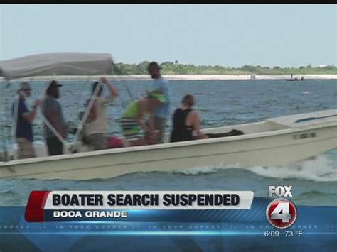 Search For Missing Boca Grande Swimmer Suspended