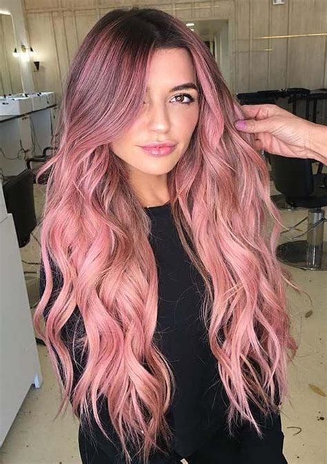 Incredible Pink Hair Color Ideas For Long Hair In 2019 Hair Color