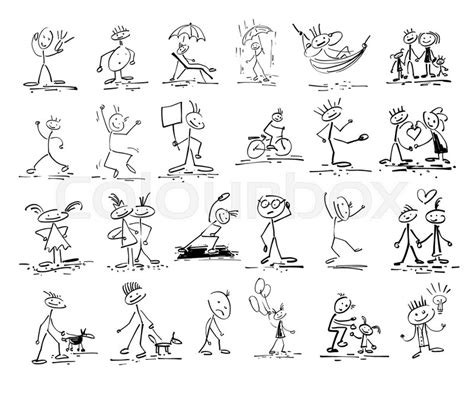 Stickfigure Drawing At Getdrawings Free Download
