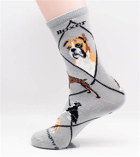 Boxer Dog Breed Novelty Socks Doggy Style Ts