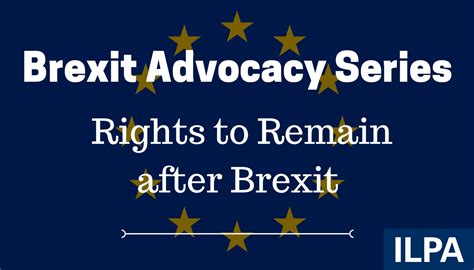 Brexit Briefing Rights To Remain After Brexit Free Movement