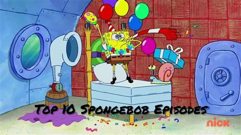Top 10 Spongebob Episodes Youtube