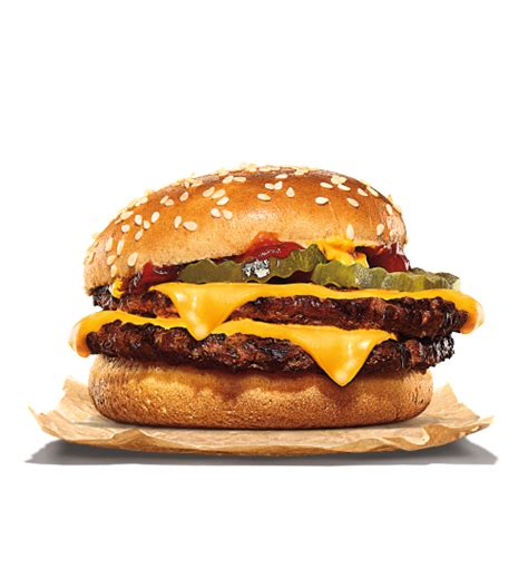 Double Cheeseburger 01png Burger King