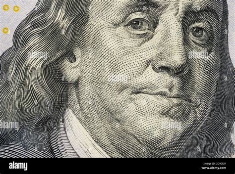 Close Up Of Us One Hundred Dollar Bill Stock Photo Alamy
