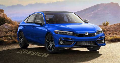 2023 Honda Civic Ex Blue