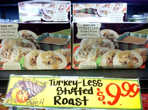 Our vegan cookie taste test: Trader Joe's Turkey-Less Stuffed Roasts With Gravy ...